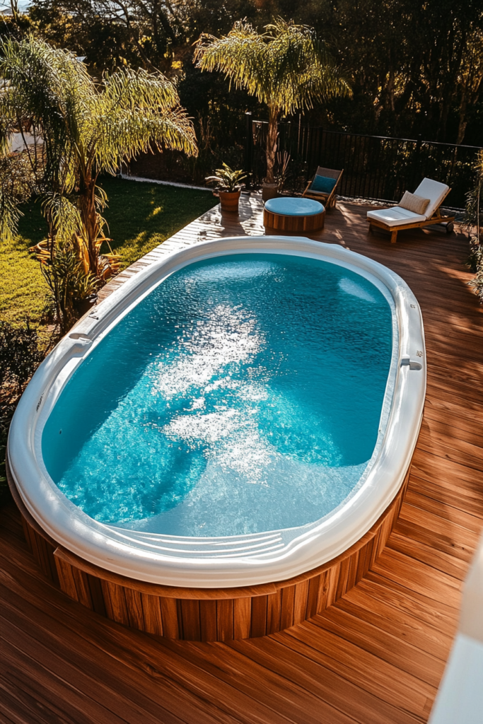 Wooden Deck Oasis