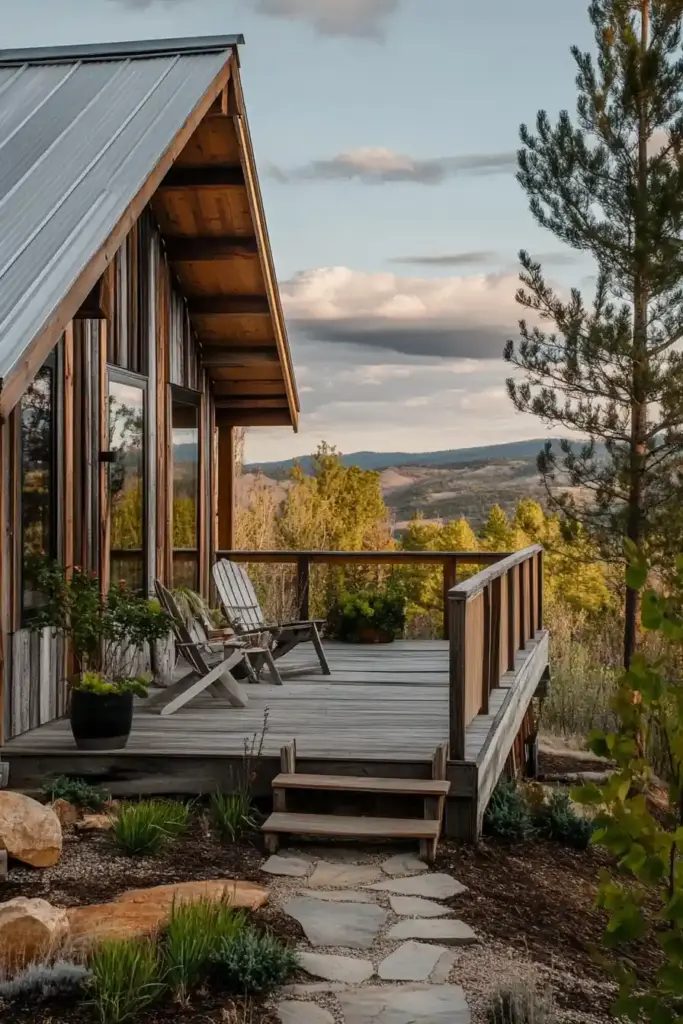 Rustic Deck Overlook