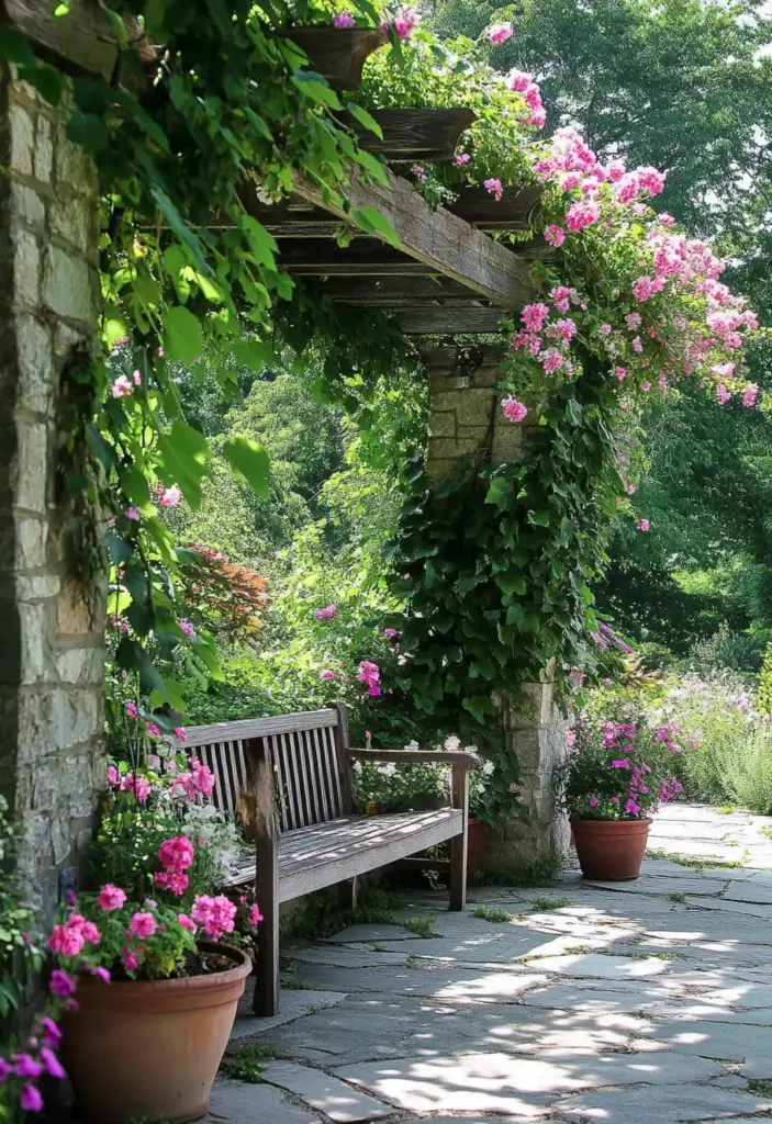 Climbing Vines for Vertical Interest