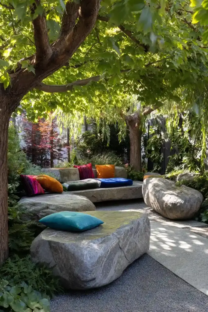 Boulder Seating Area