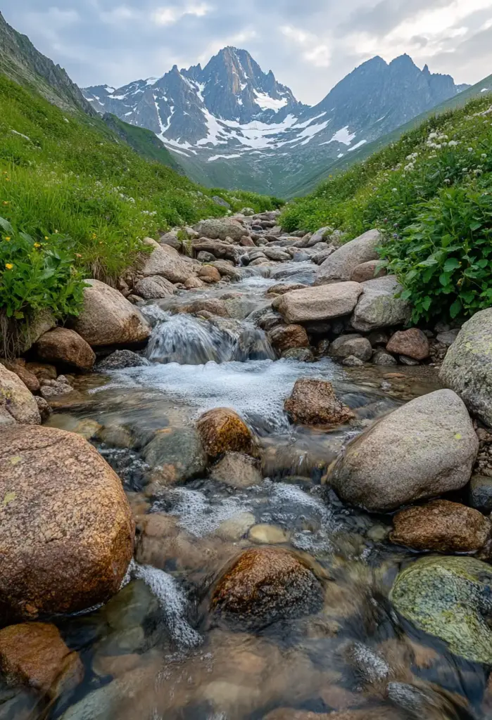 Mountain Stream Simulation