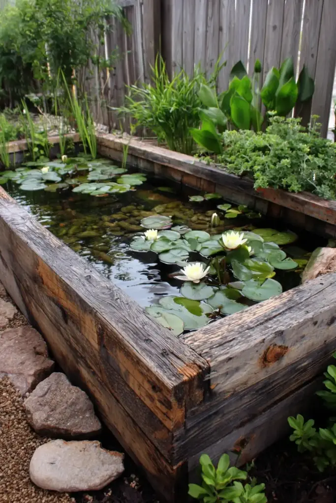 Raised Bed Pond