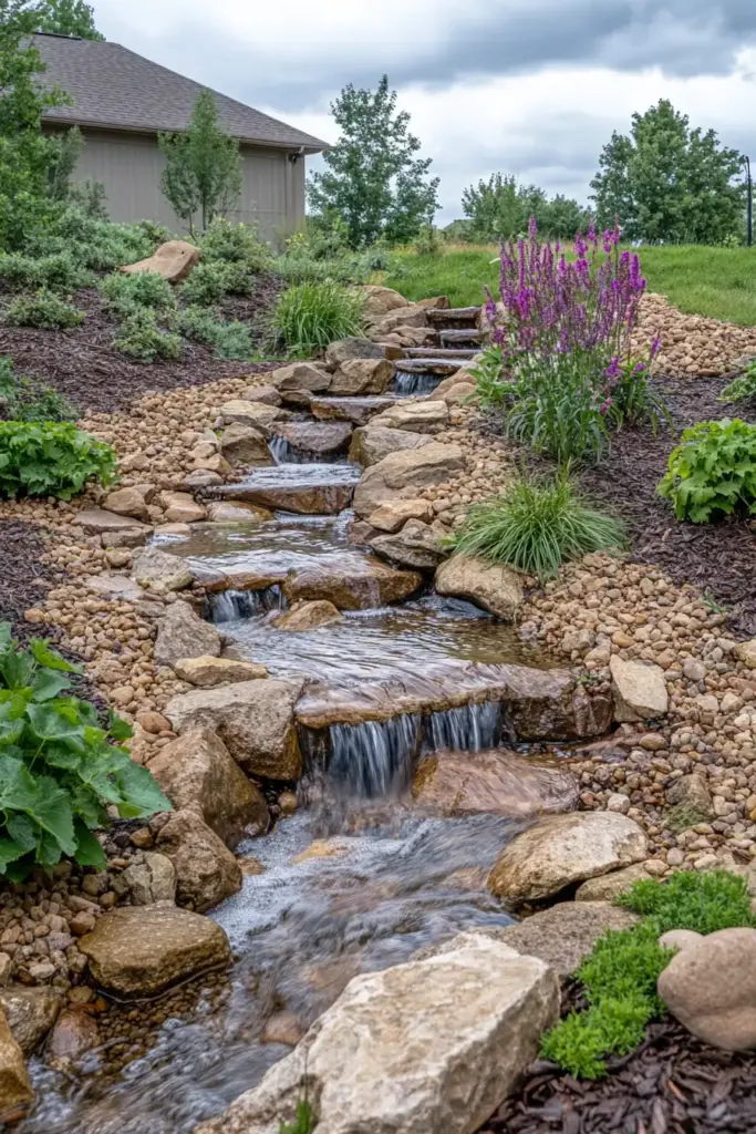 Rustic Water Feature Oasis