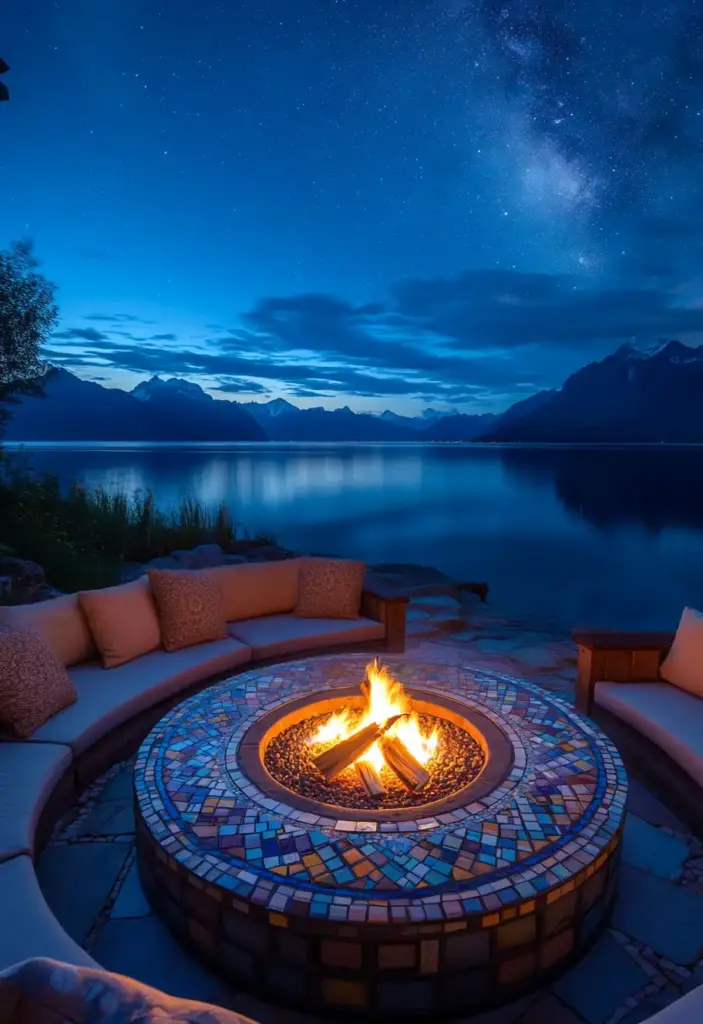 Mosaic Fire Pits