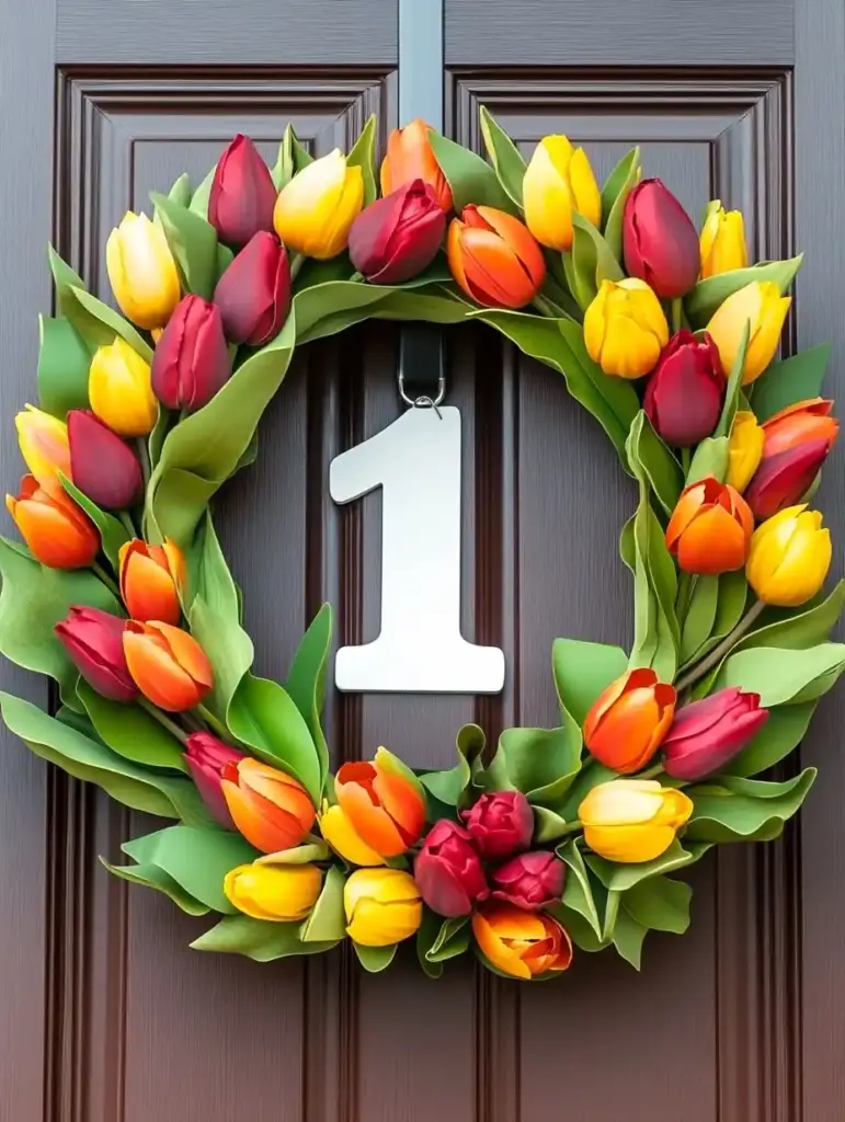  Tulip Wreath