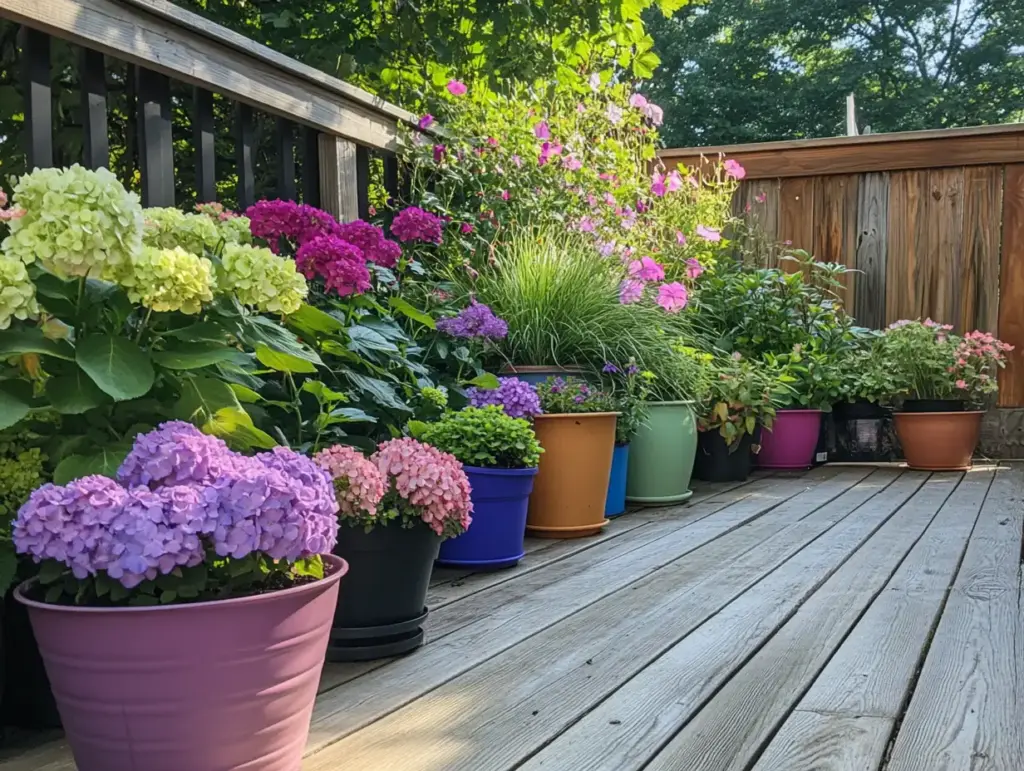 A Potted Flower Bed