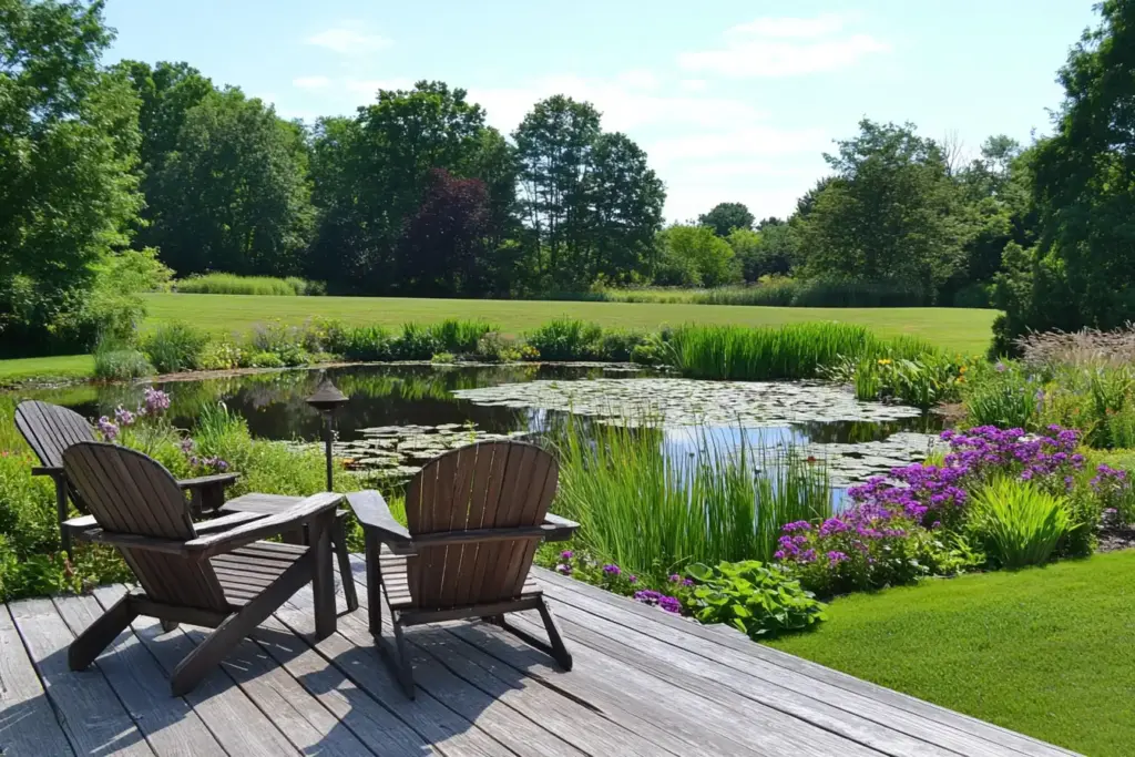 Flower Bed Pond