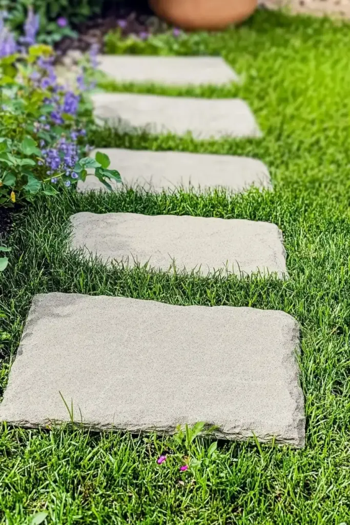 Flagstone with Ground Cover