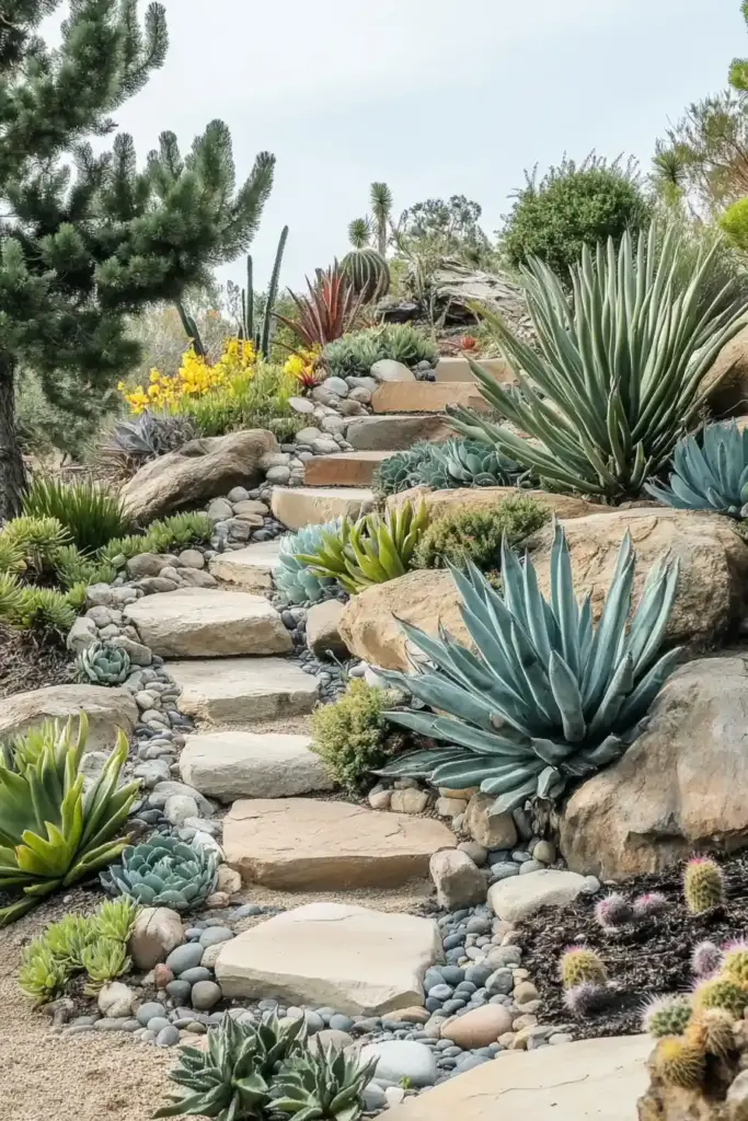 Drought-Tolerant Desert Slope