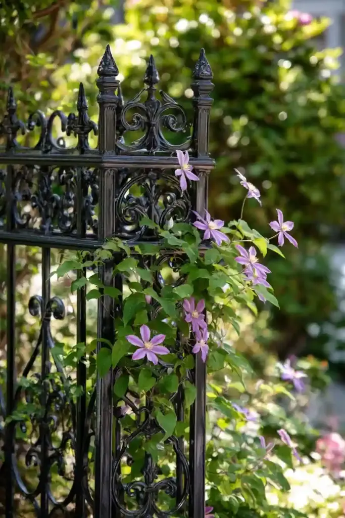 Wrought Iron Trellis