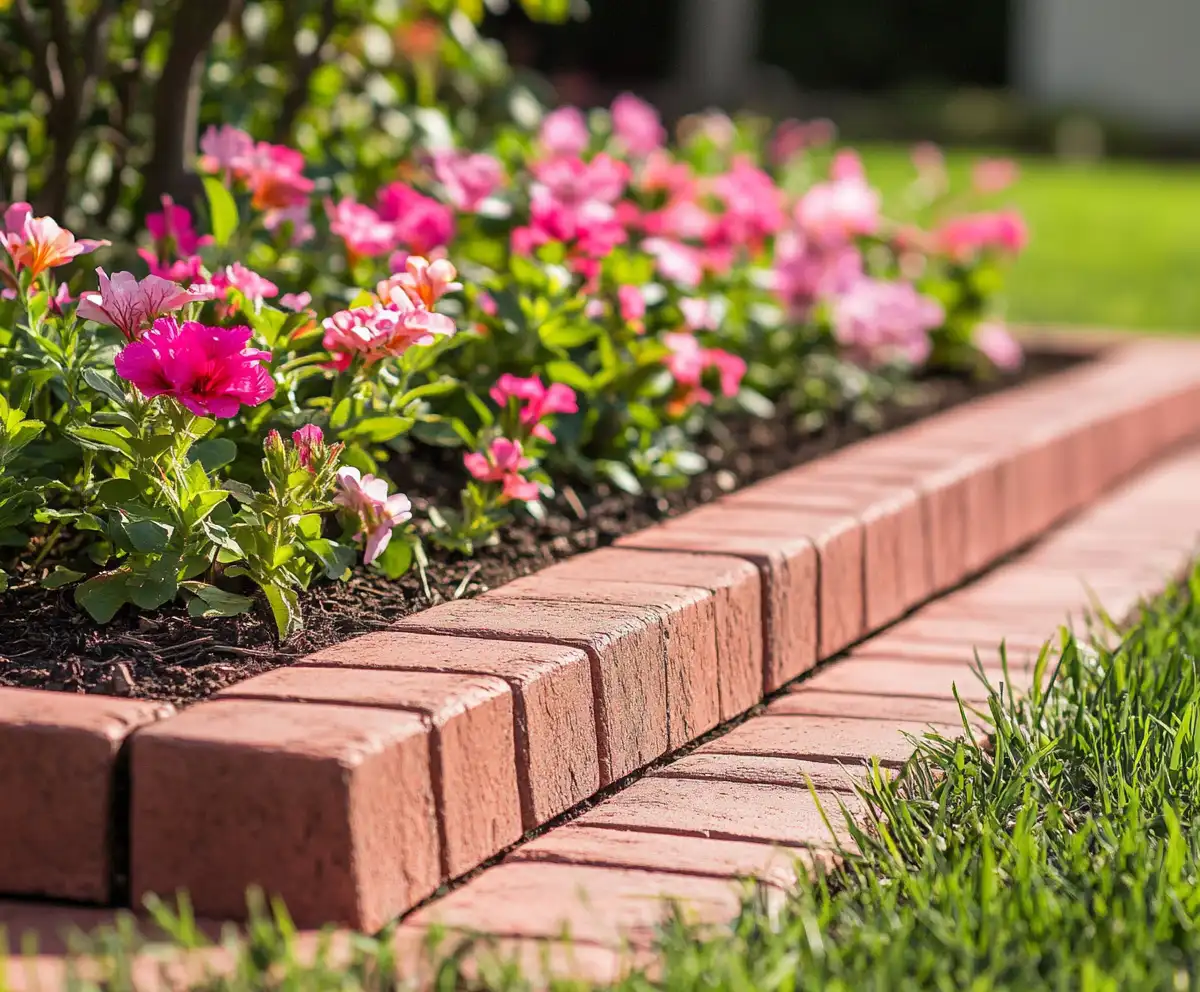 How to Install Brick Garden Edging Easily