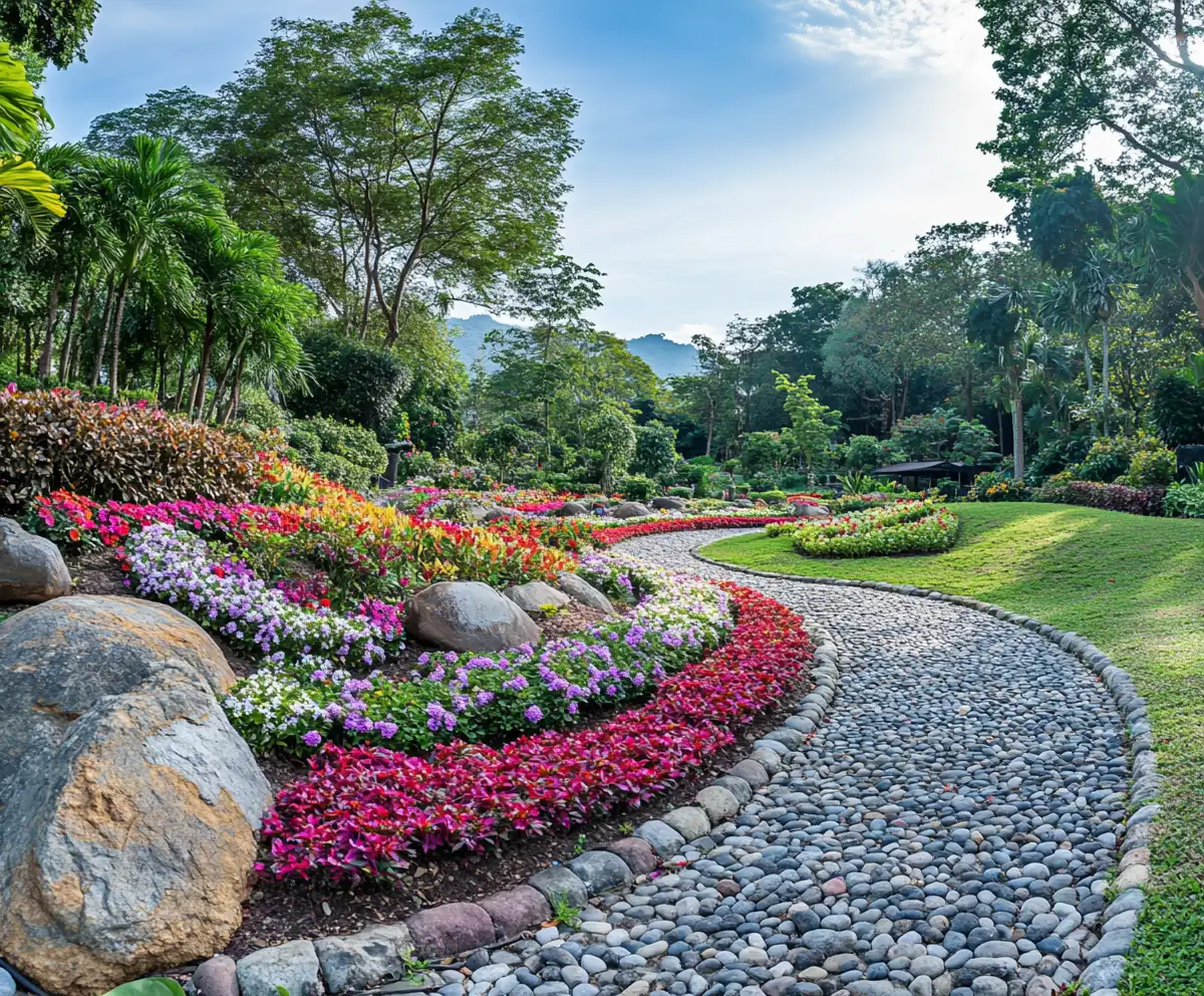 rustic landscaping