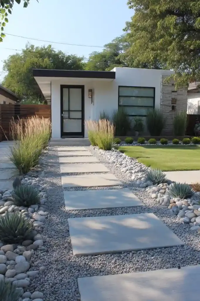 Combine Pavers and Gravel
