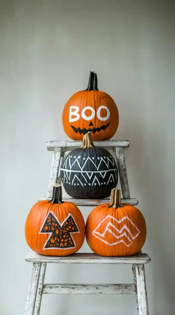 No‑Carve Pumpkins Decorating Ideas