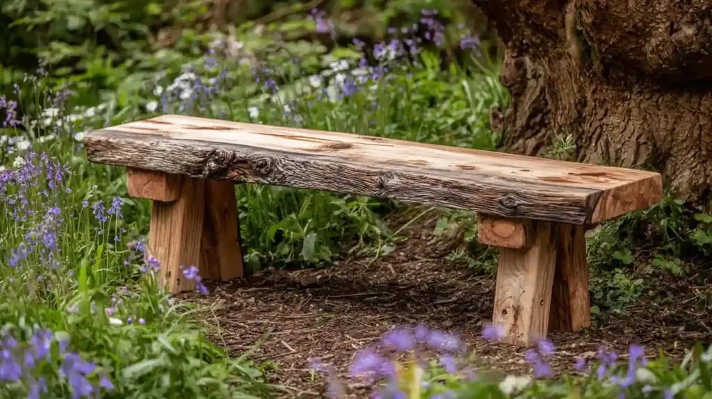 Timber Seating for Sustainable Gardens