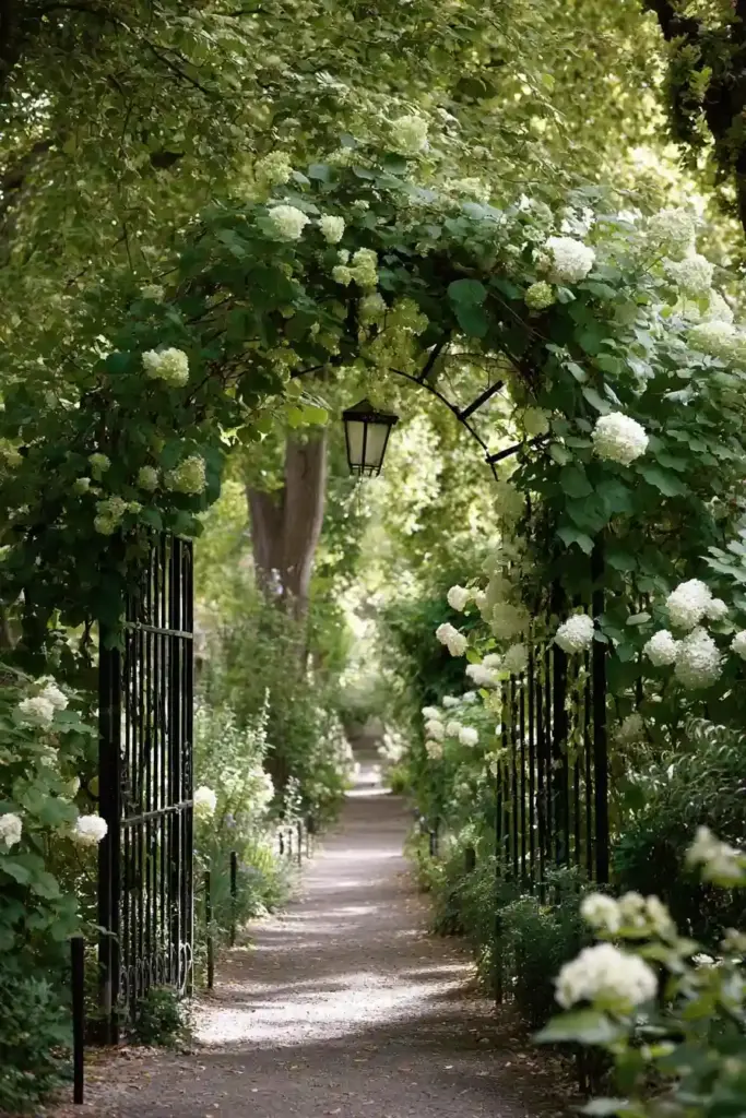 Hydrangea Entrance Archway