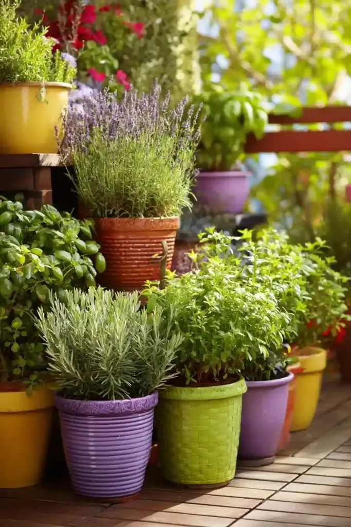 Add a Splash with Container Gardens