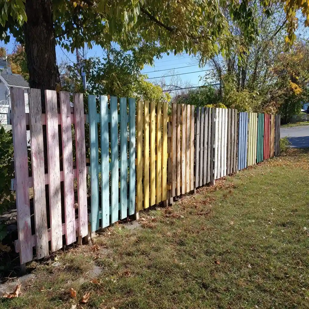 12 Pallet Fence Styles