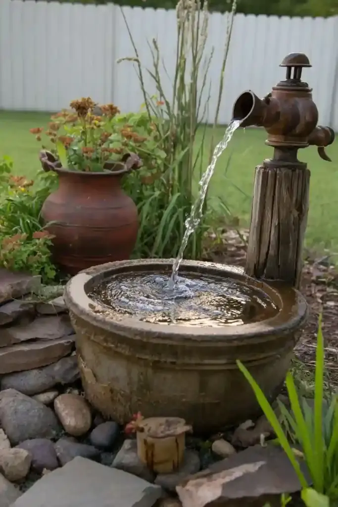Craft a DIY Water Feature