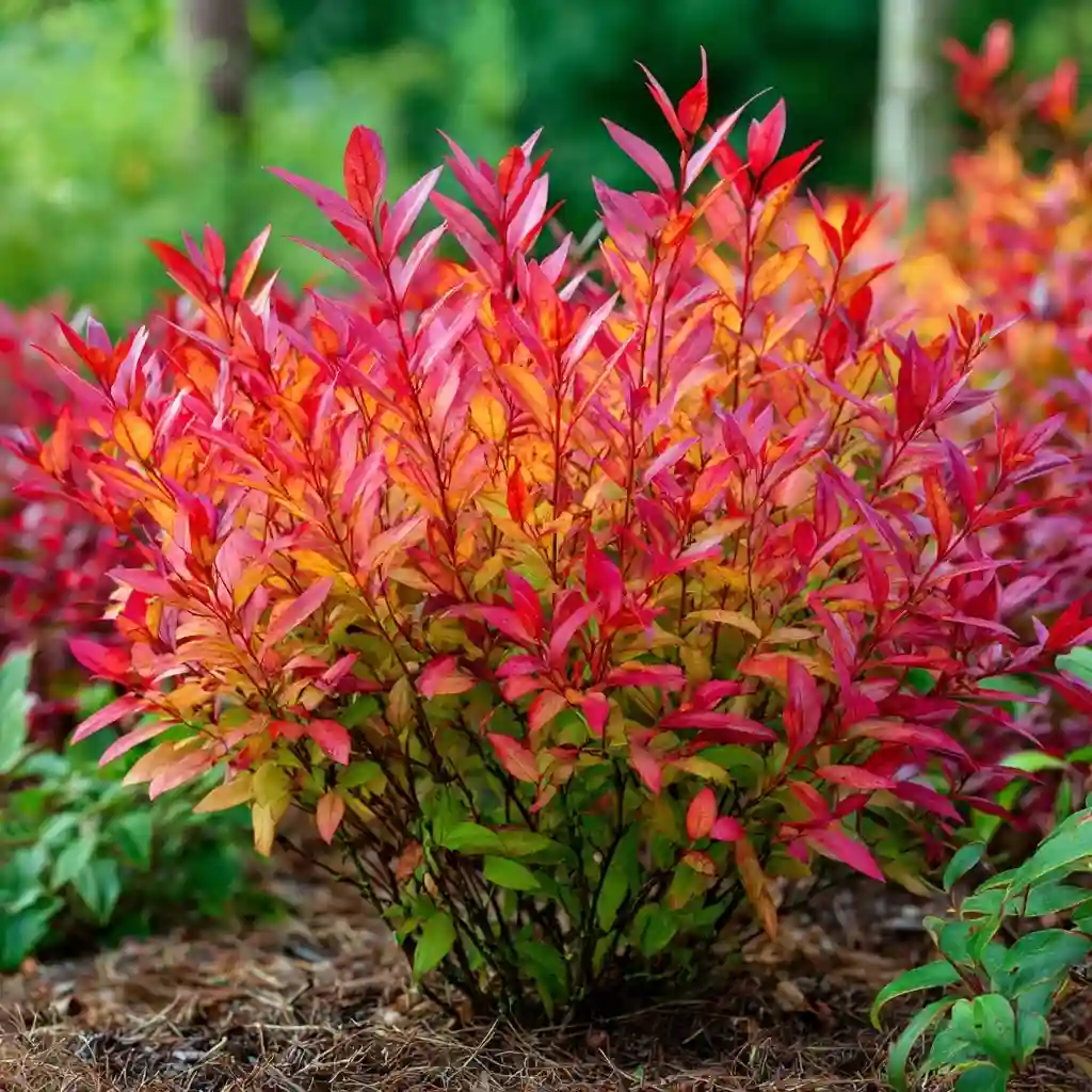 Heavenly Bamboo (Nandina domestica ‘Firepower’)