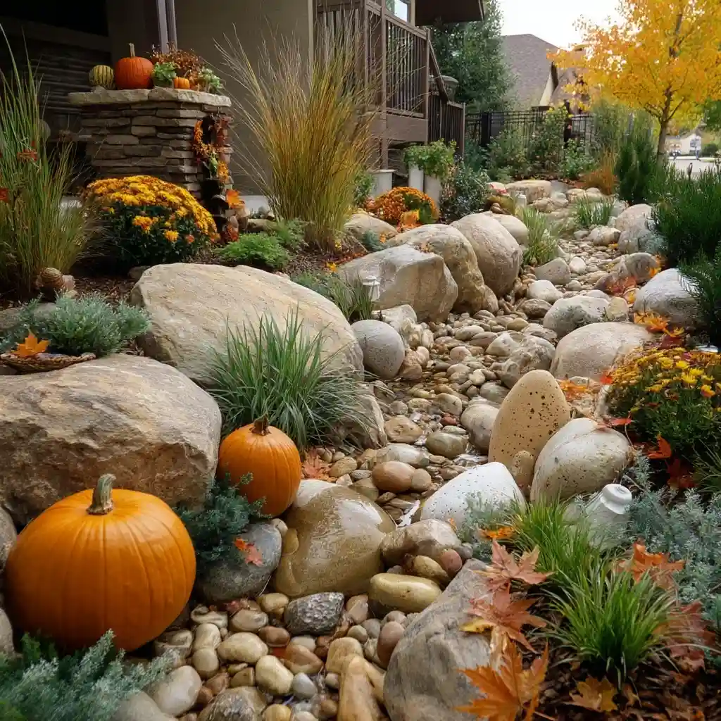 Seasonal Boulders Display