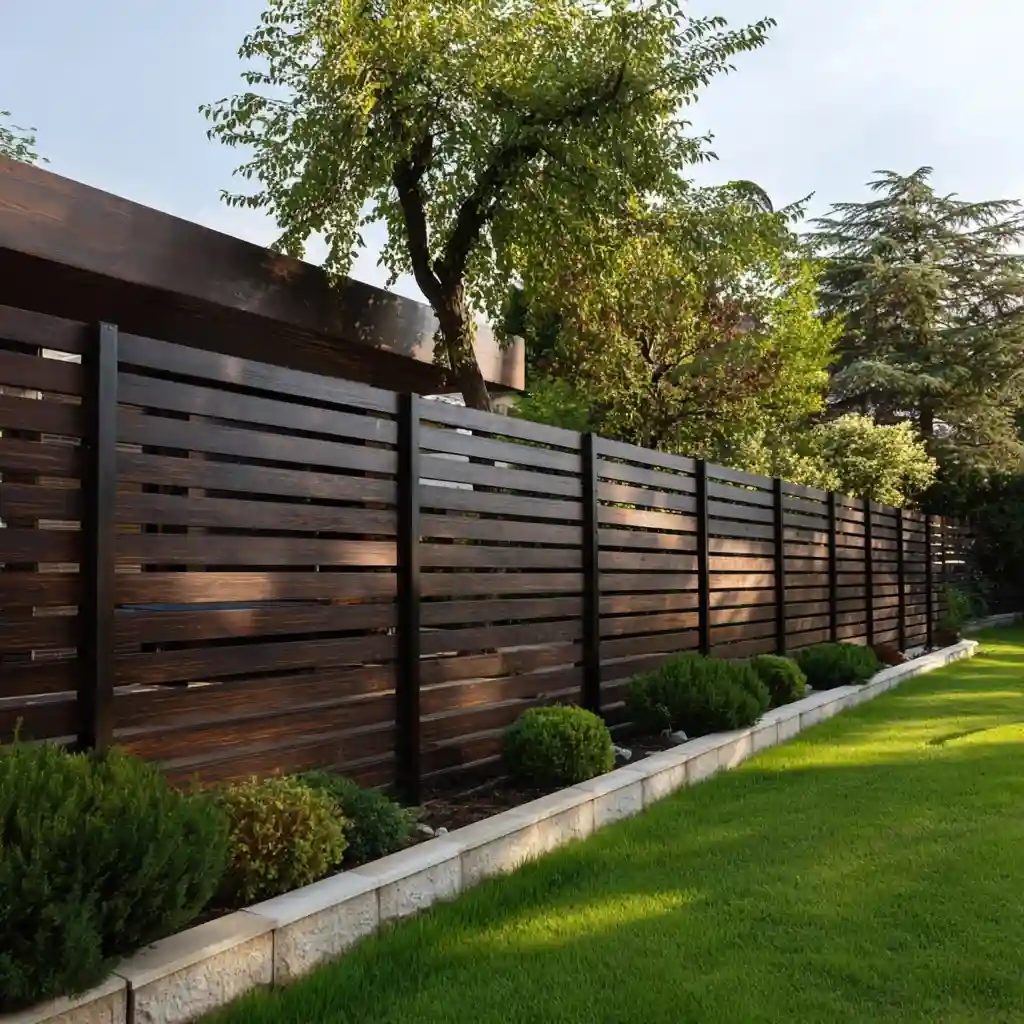 Modern Privacy Fence