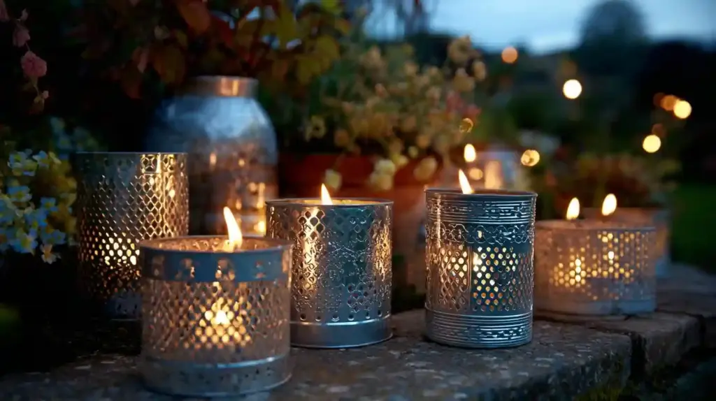 Tin Can Lanterns