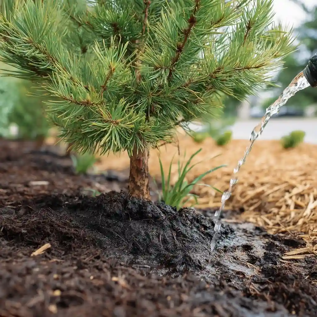 Watering & Mulching After Planting