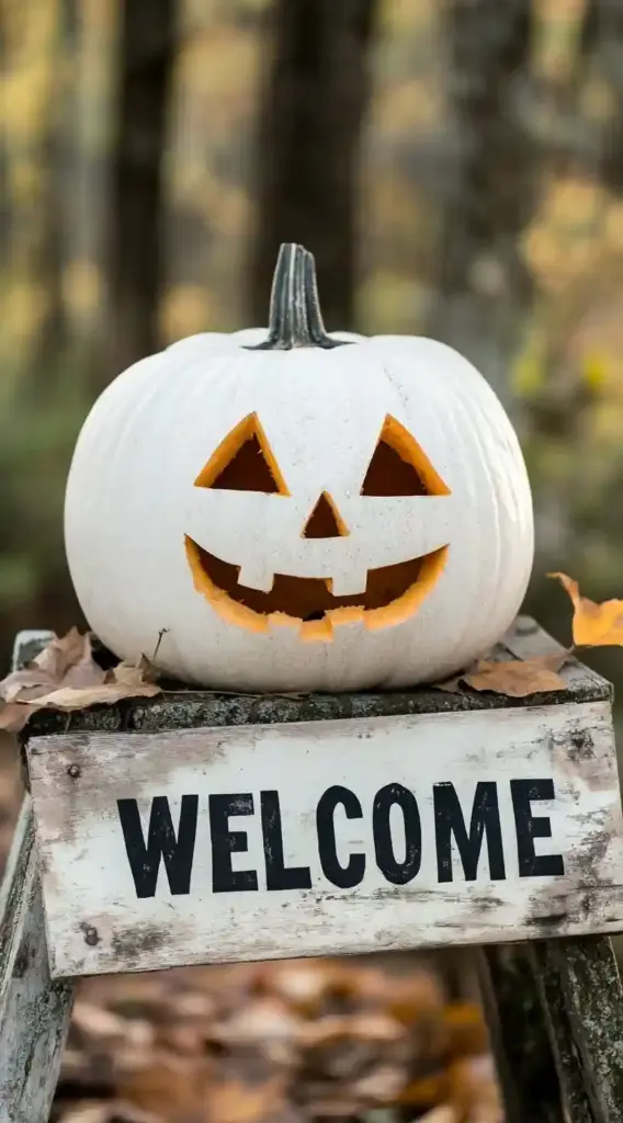 Pumpkins Decorating Ideas with Paint