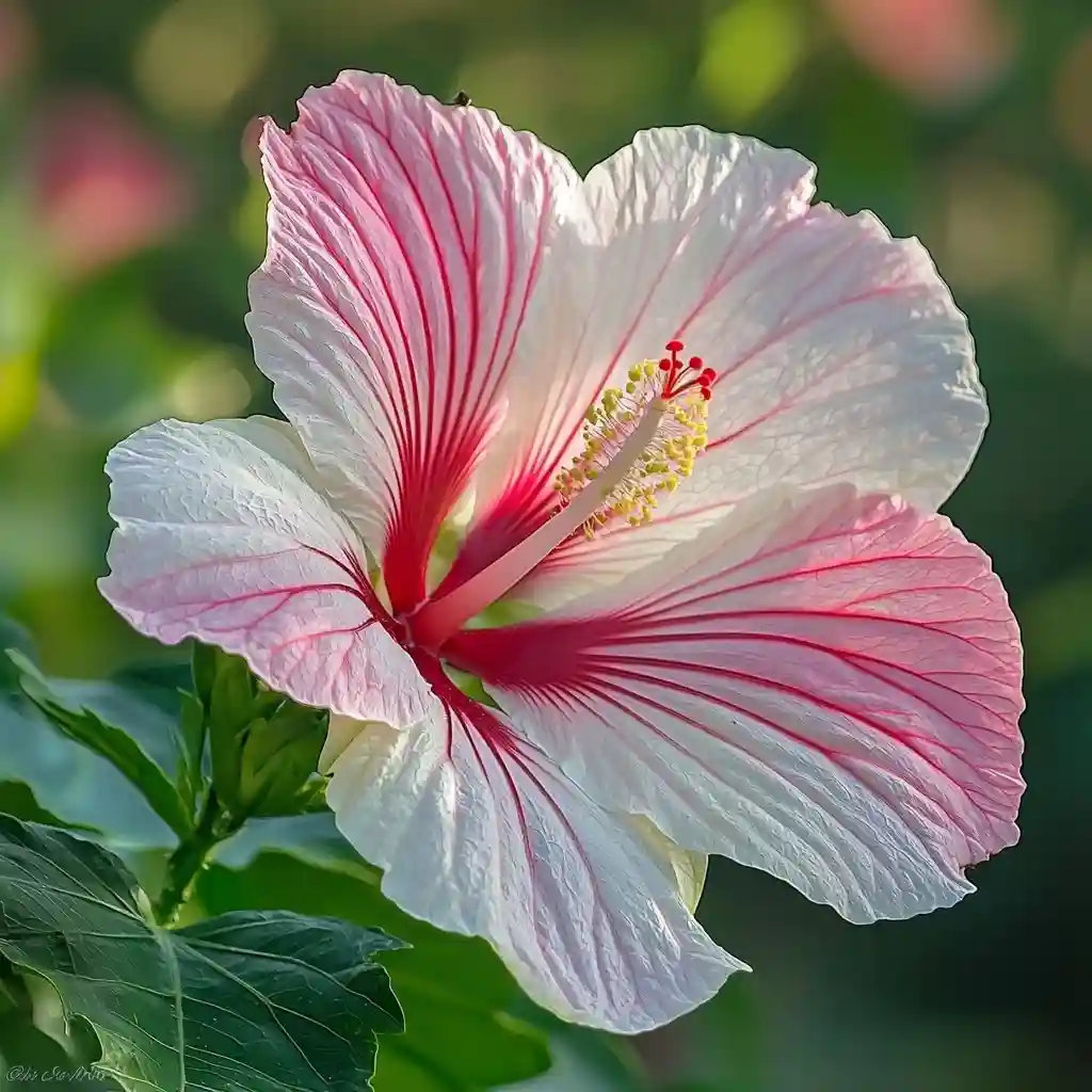  Checkered Hibiscus