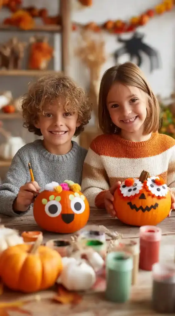 Pumpkins Decorating Ideas for Kids