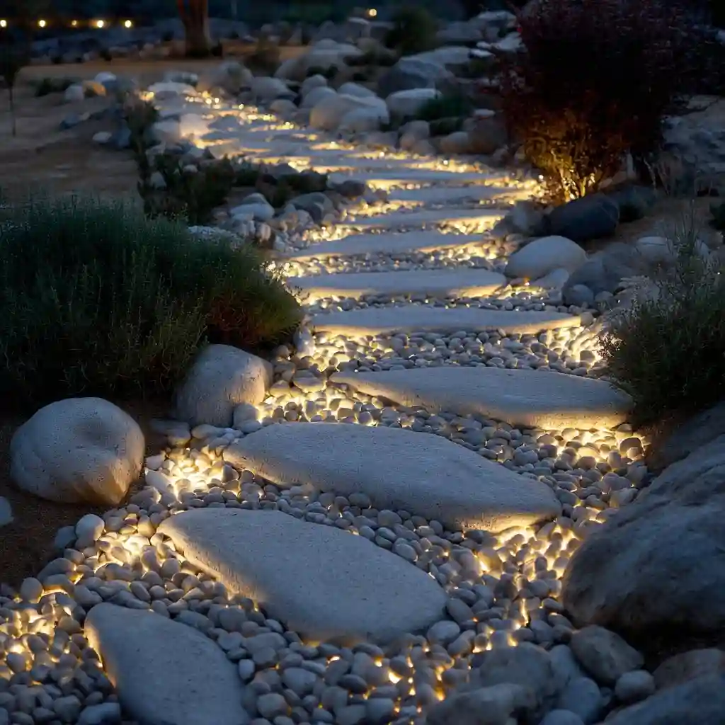 Glow Stones with White Stones