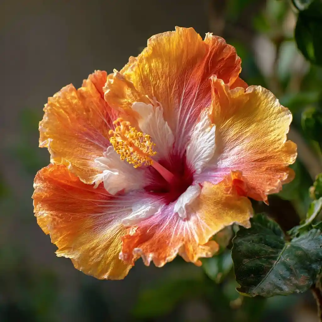 Hibiscus 'Fiesta Del Sol'