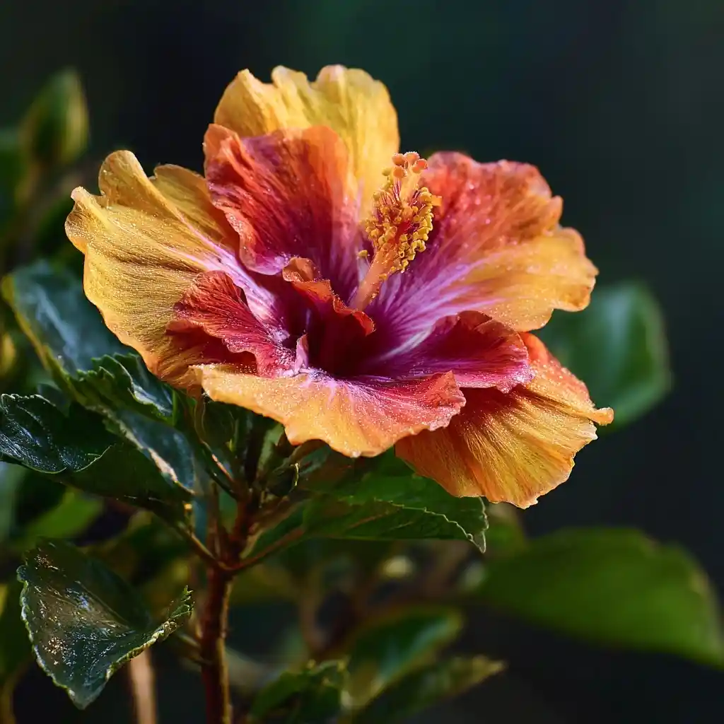 Hibiscus 'Voodoo Queen'