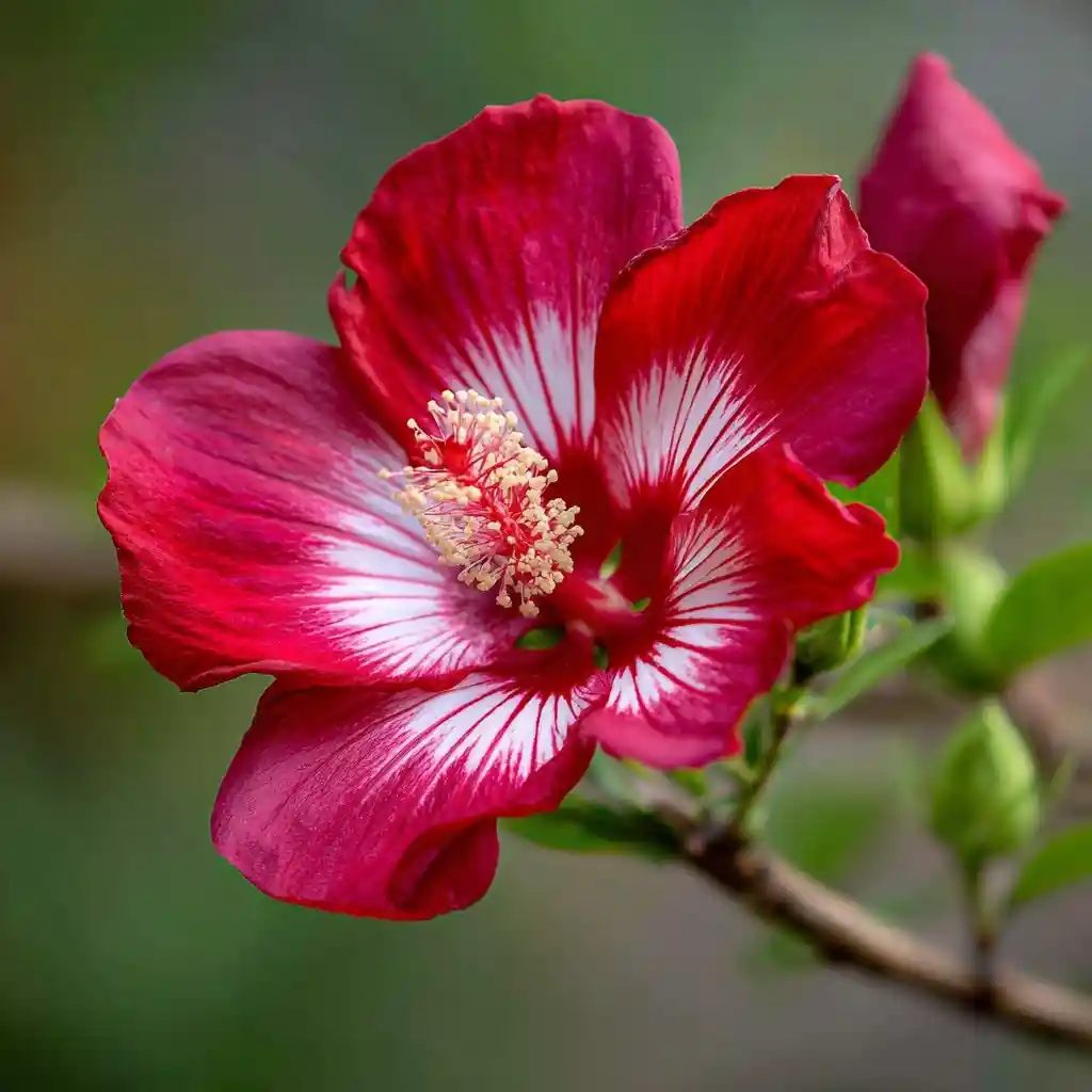 Hibiscus 'Christmas Angel'