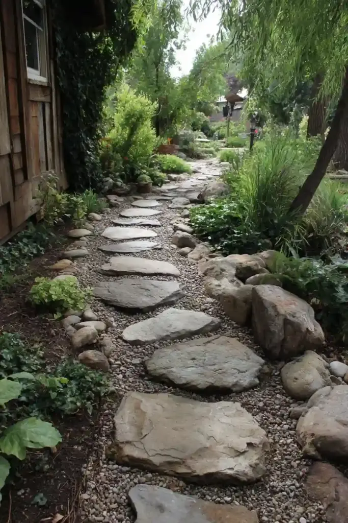 Create a Stepping Stone Path
