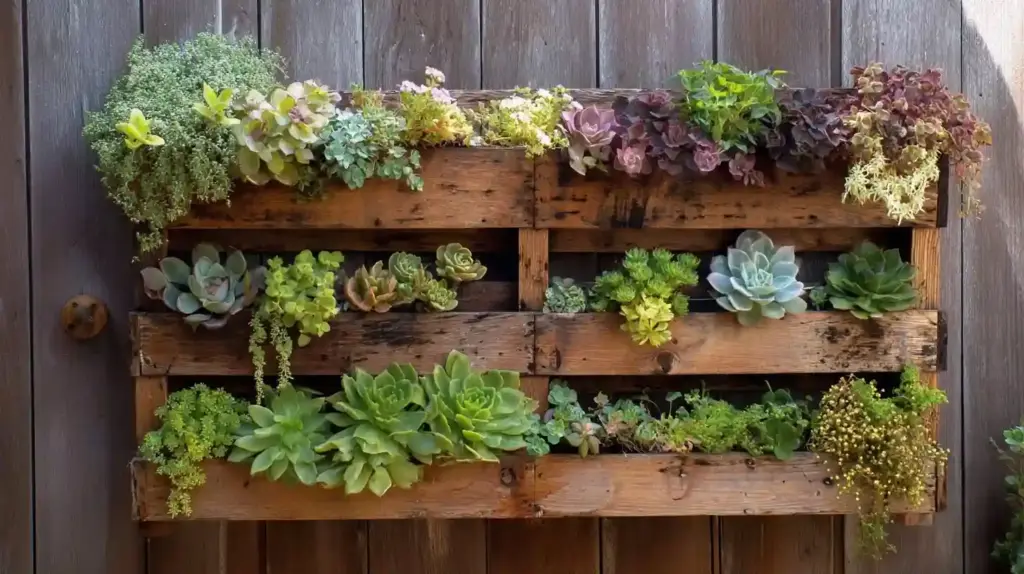 Pallet Vertical Garden Designs