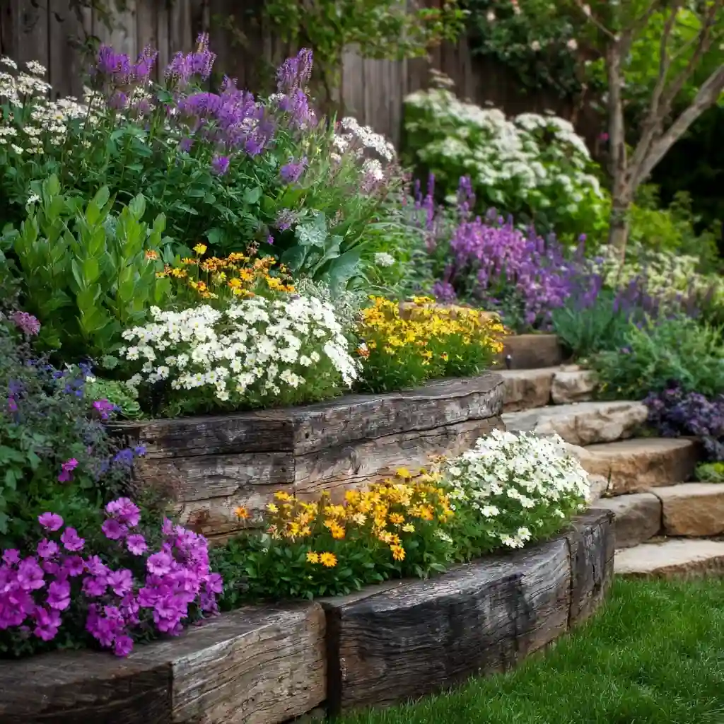  A Tiered Flower Bed
