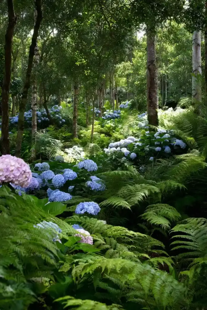Hydrangea Woodland Garden