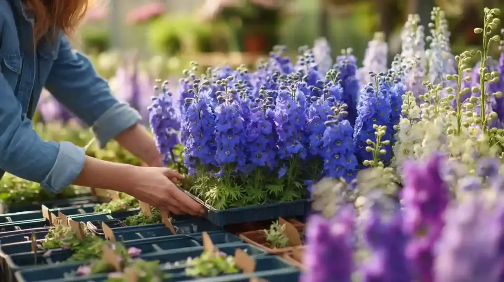 Choosing the Right Delphiniums
