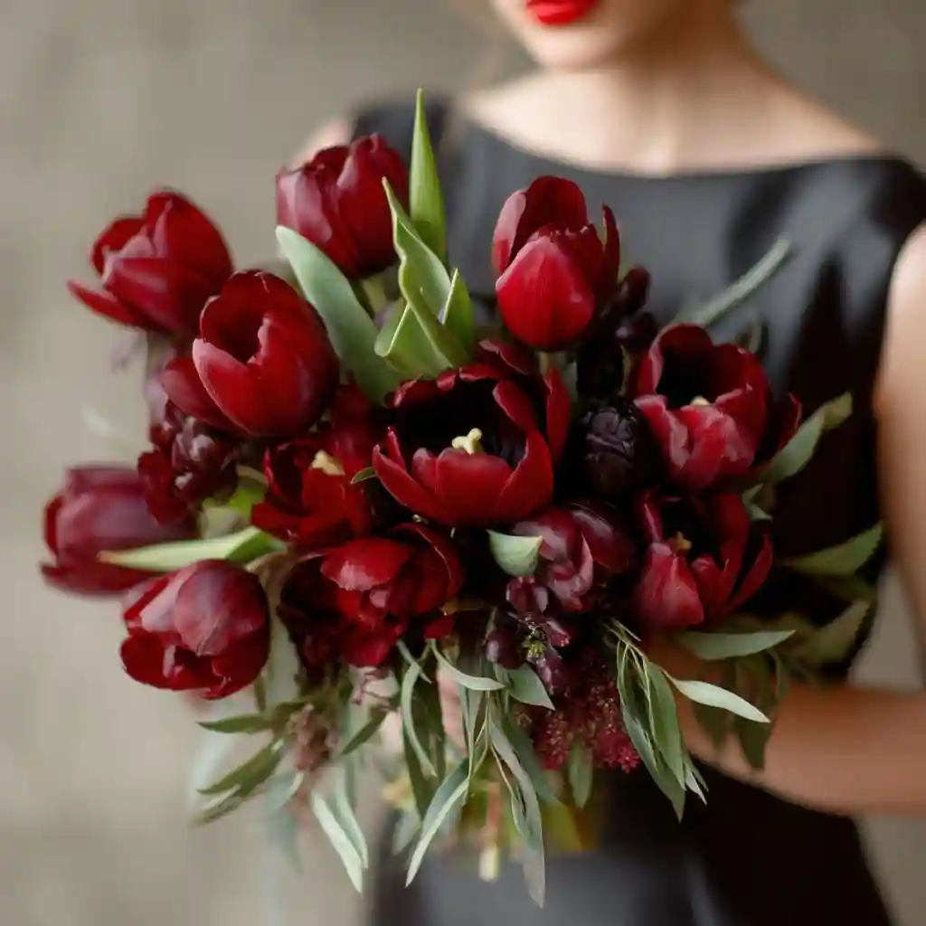 Crimson Tulip Gathering