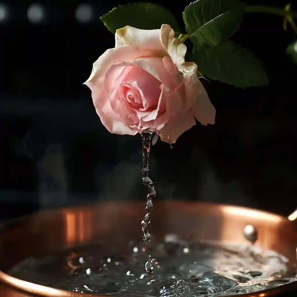 Waxing Cut Flowers with Paraffin