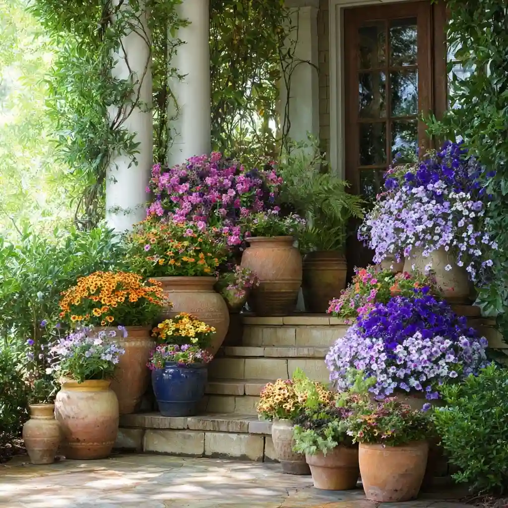 A Potted Flower Bed