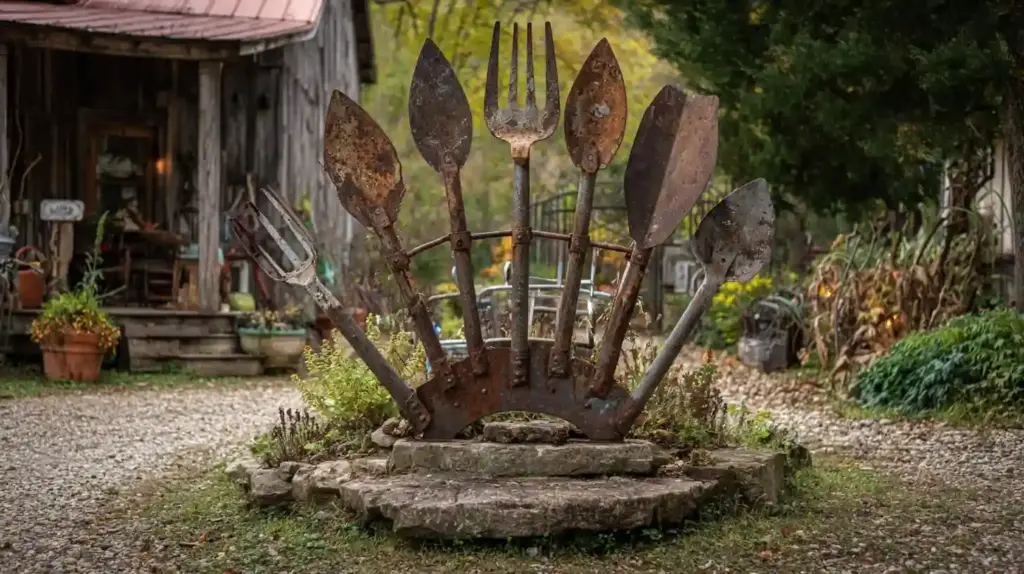 Garden Tool Sculptures