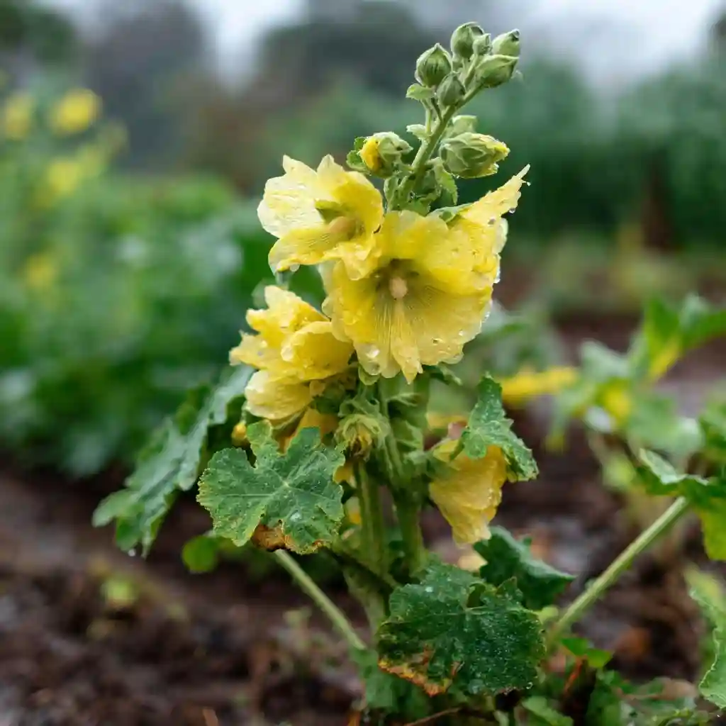 Can You Overwater Hollyhocks