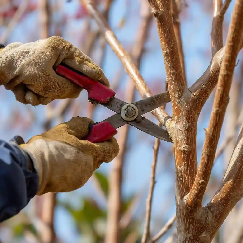 Pruning Crepe Myrtles
