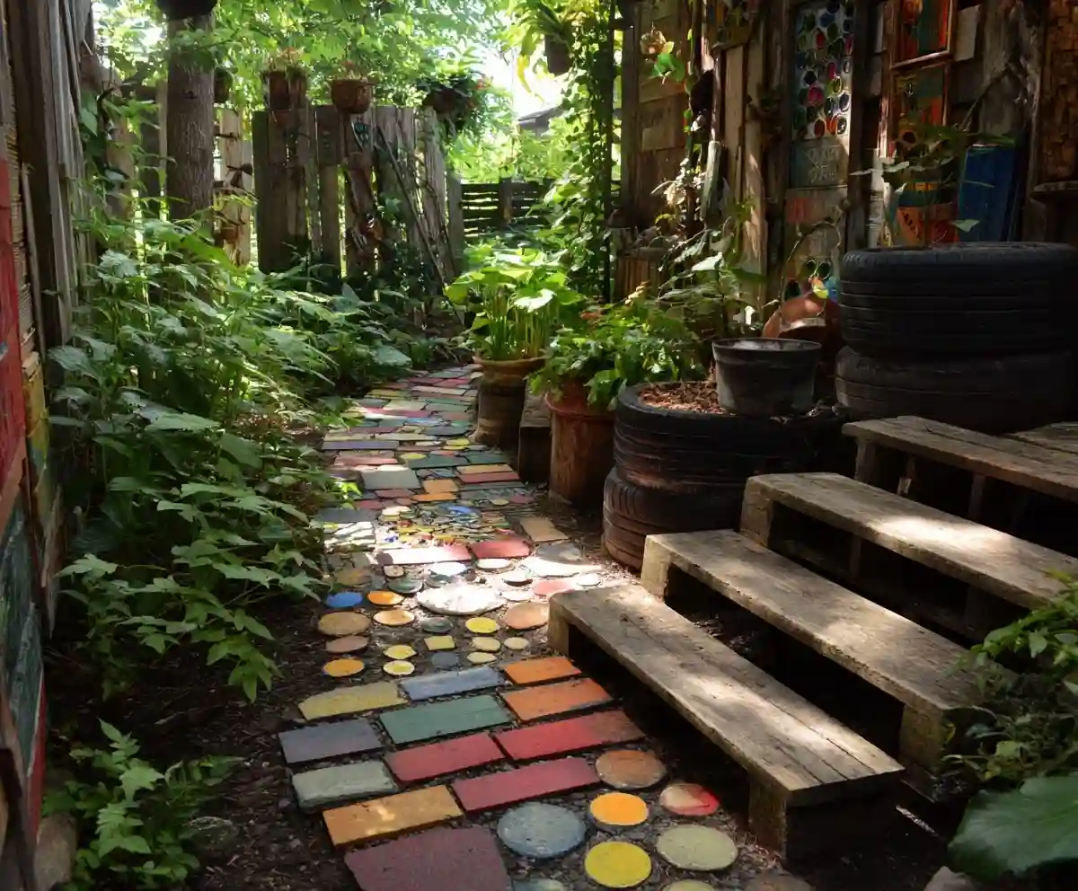 unique garden art ideas