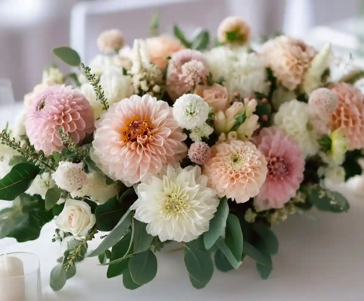 zinnia wedding flowers