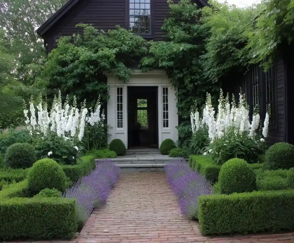White Garden Design Ideas