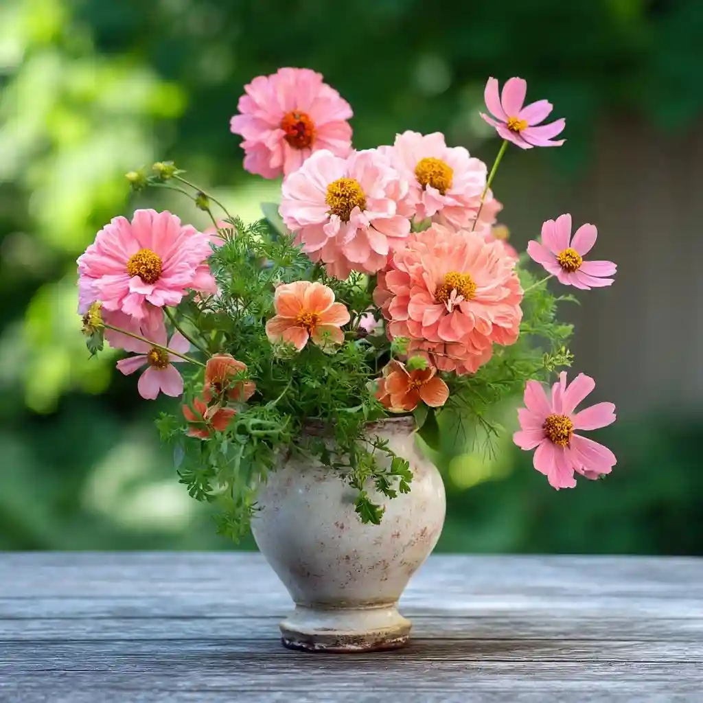 Designing with Zinnias: Expert Tips for Lush Floral Arrangements 4 Leave a Good Amount of Space